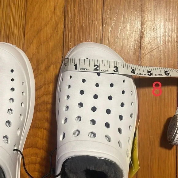 Joybees Cozy White clogs  With Removable Liner Size 9 - Picture 8 of 11